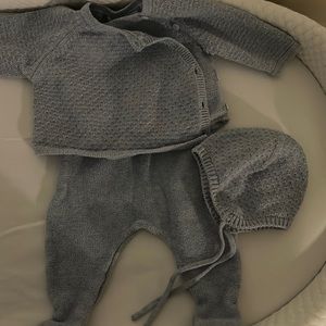 Zara baby three piece set newborn